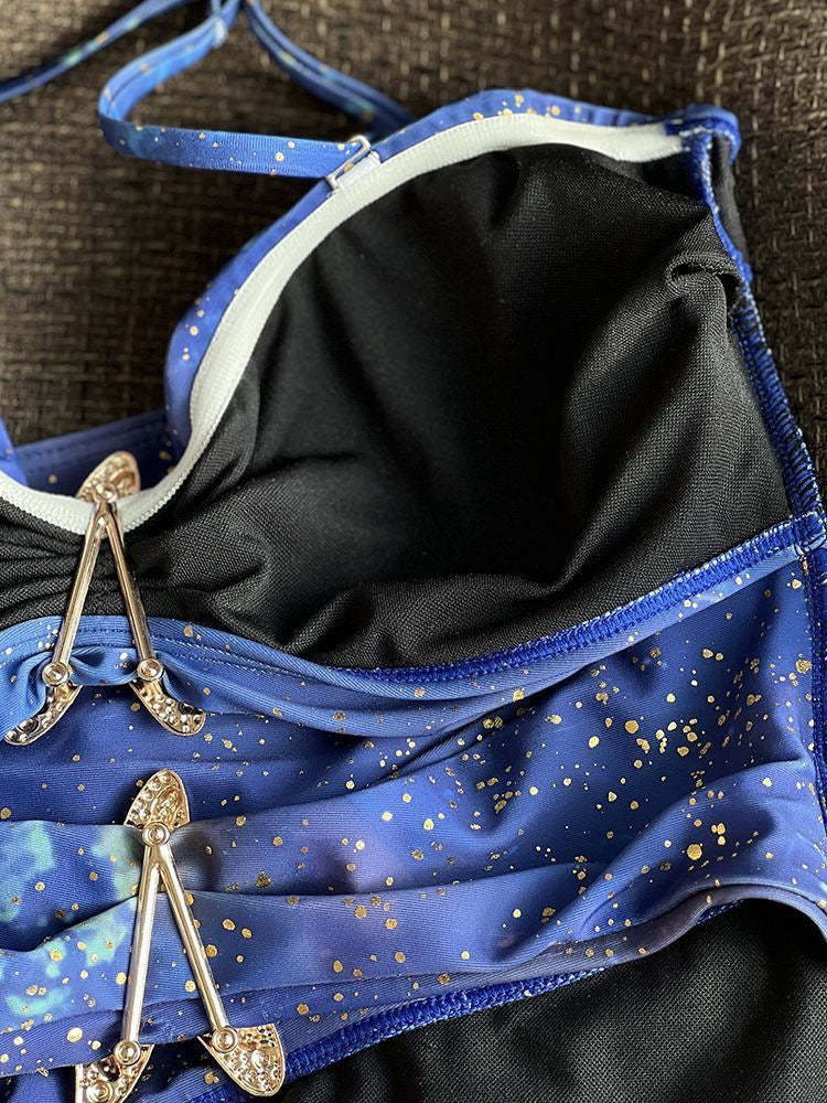 Sea Stars Monokini with Skirt